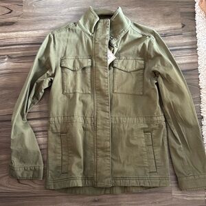 BRAND NEW WITH TAGS Prana Green Canvas Jacket